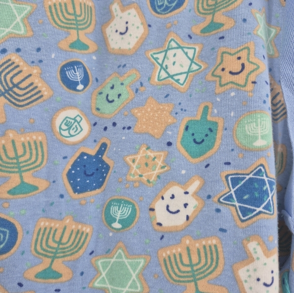 Hanukkah Jewish women’s target comfortable cozy lounge cotton  Pajamas Small - Picture 6 of 7